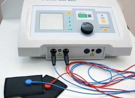 Устройство за електрофореза - физиотерапевтична процедура за простатит